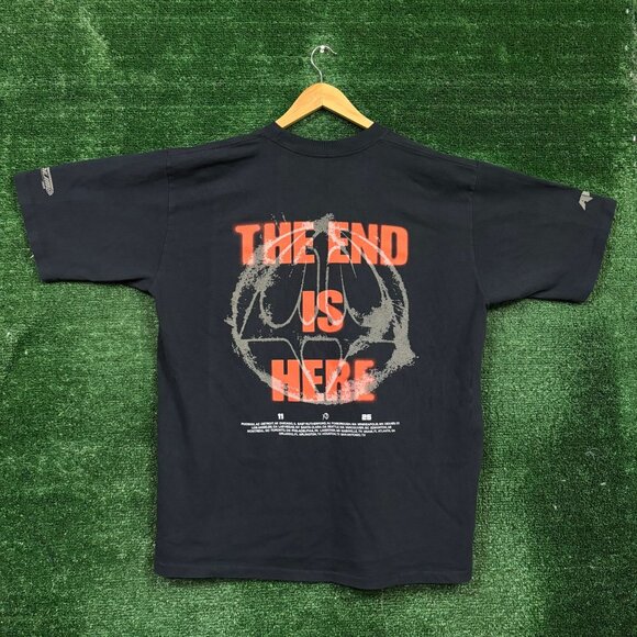 XO The Weeknd The End After Hours Till Dawn Tour Oversized T-Shirt Size Large - Picture 1 of 4